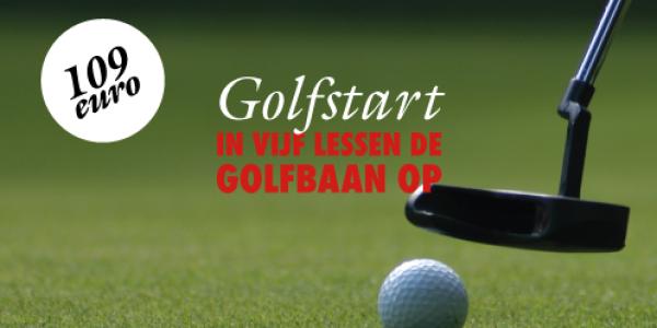Golfstart cursus v.a. dinsdag 16 april t/m 28 mei