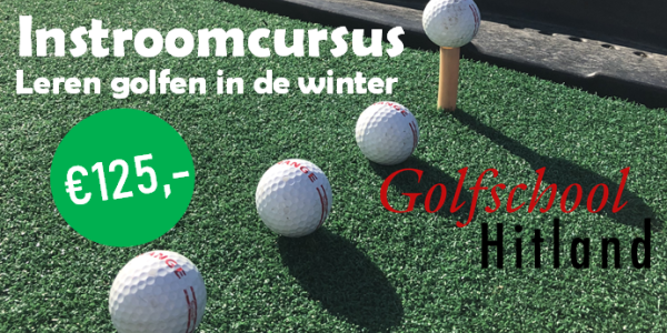 Instroomcursus (leren golfen) - start op za 26/2/22